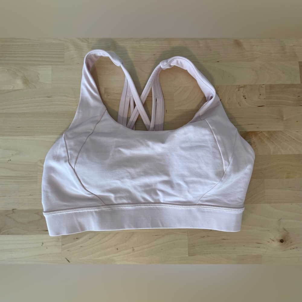 Lululemon Sports Bra, Pastel Pink Color, Size 6